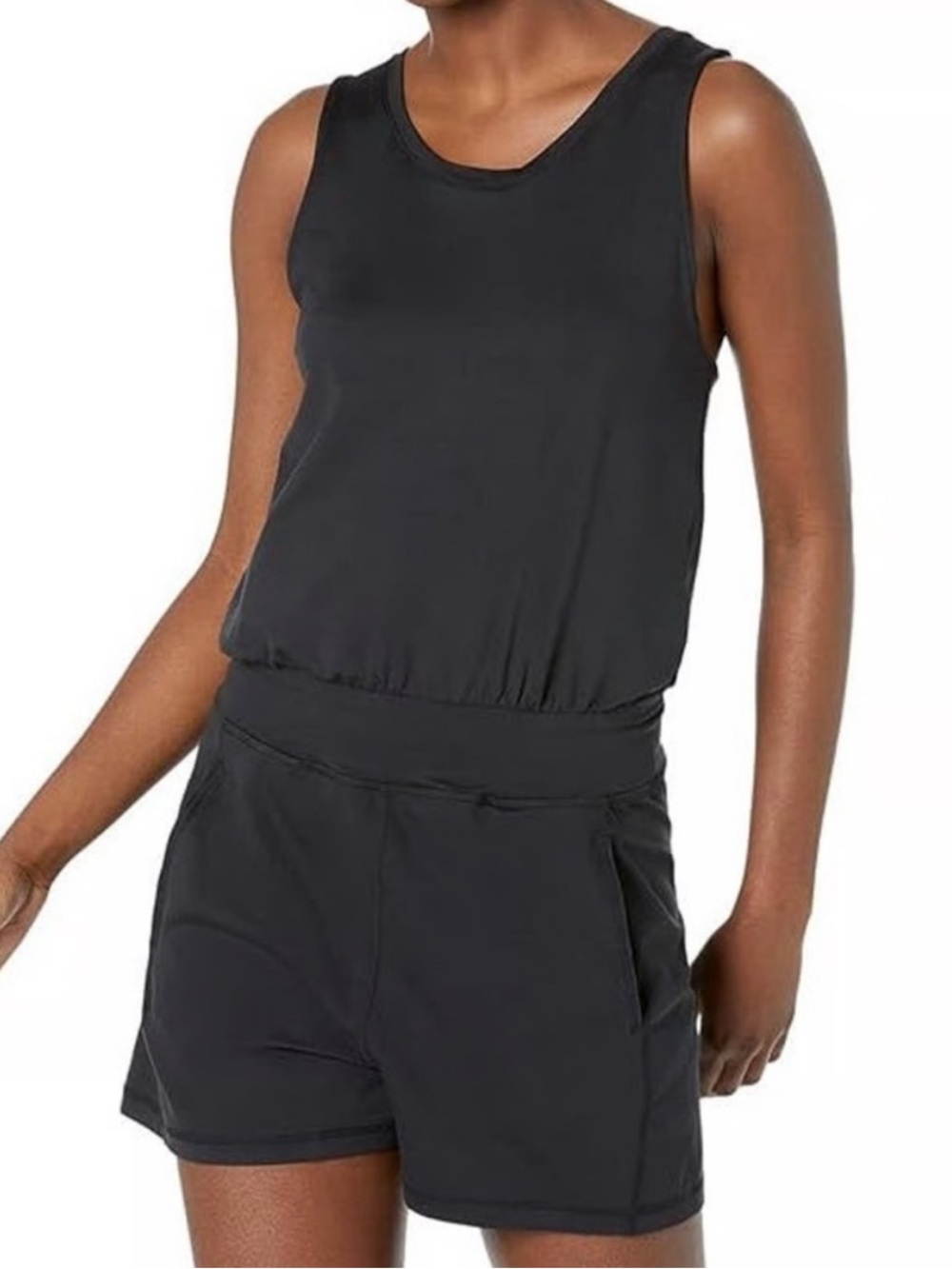 Sweaty Betty Dark Gray Active Romper (Medium)